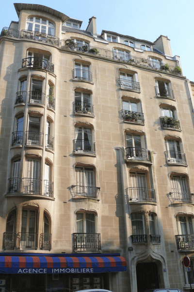 17 rue la fontaine par Hector Guimard