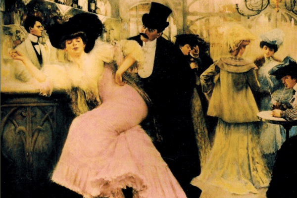 Le bar de Maxim's par Pierre-Victor Galland