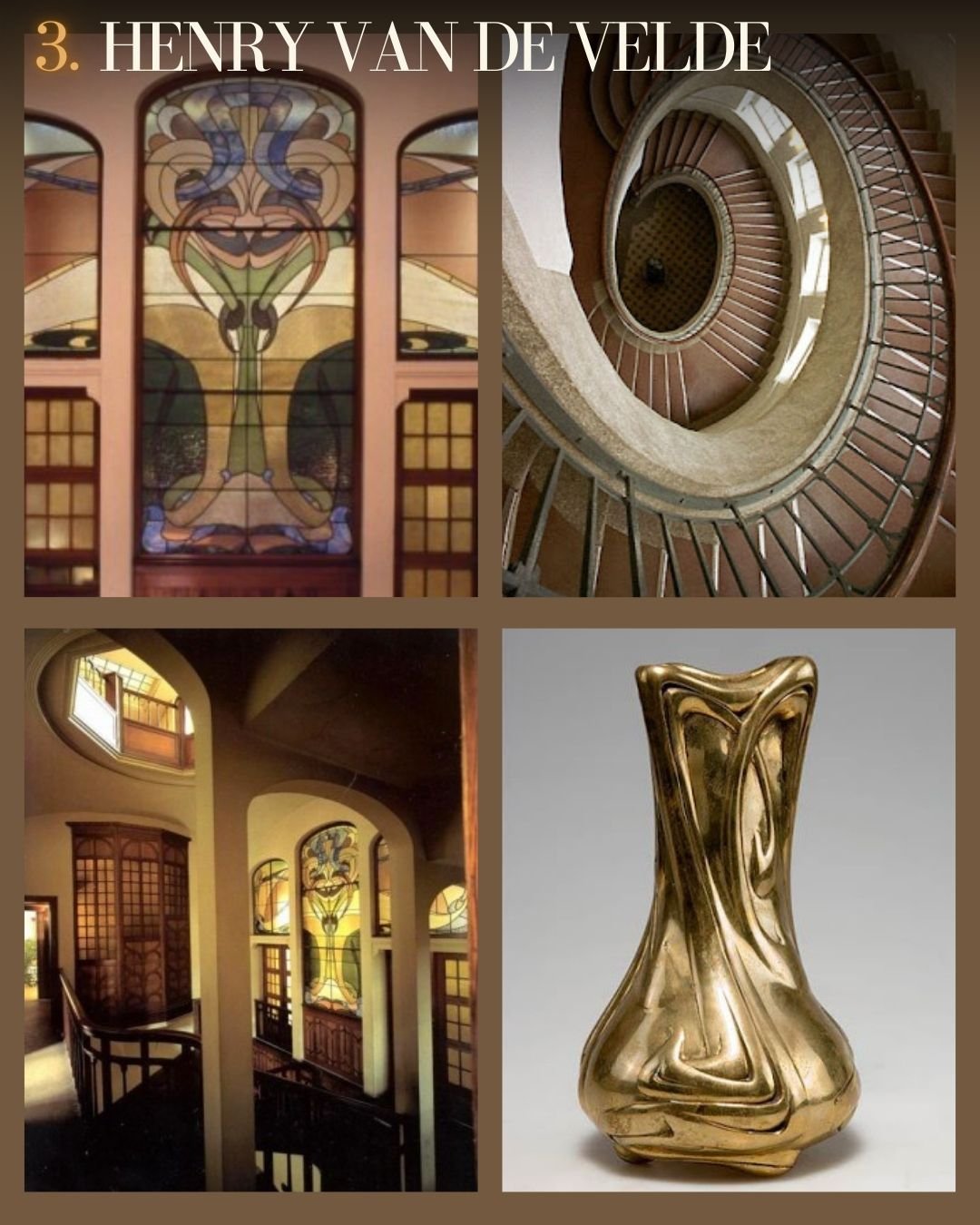Les artistes Art Nouveau en Arts Décoratifs et Mobilier 4