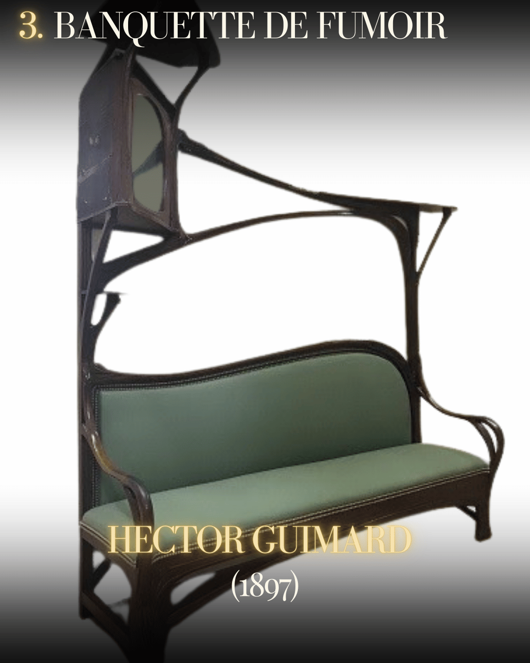 Les oeuvres Art Nouveau en Mobilier et Arts Décoratifs