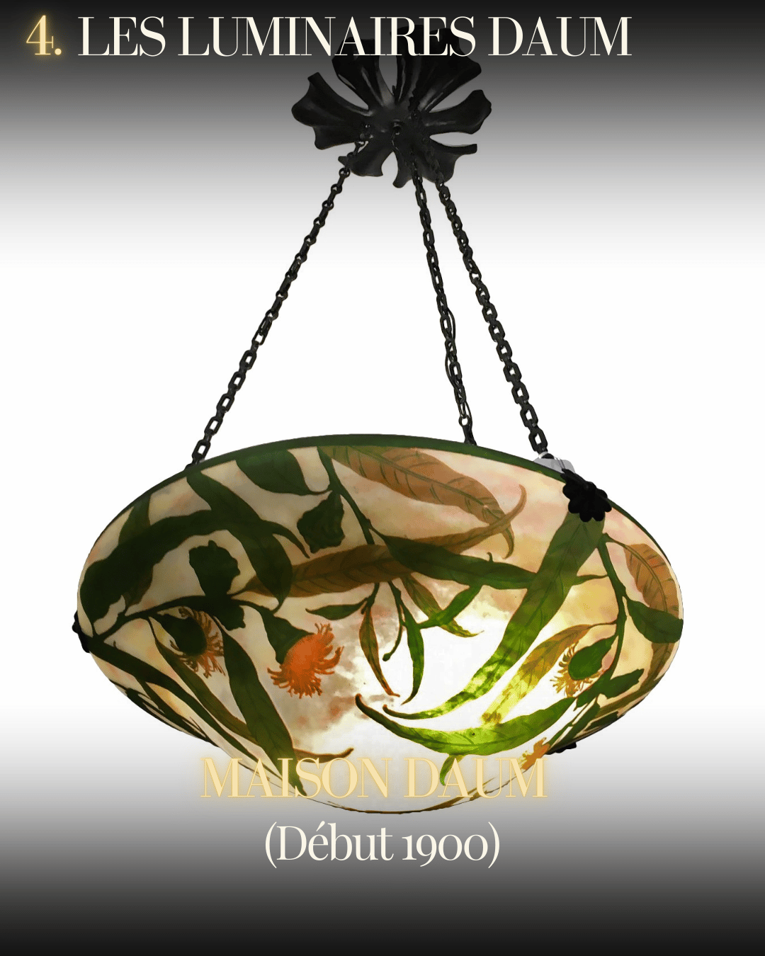 Les oeuvres Art Nouveau en Mobilier et Arts Décoratifs