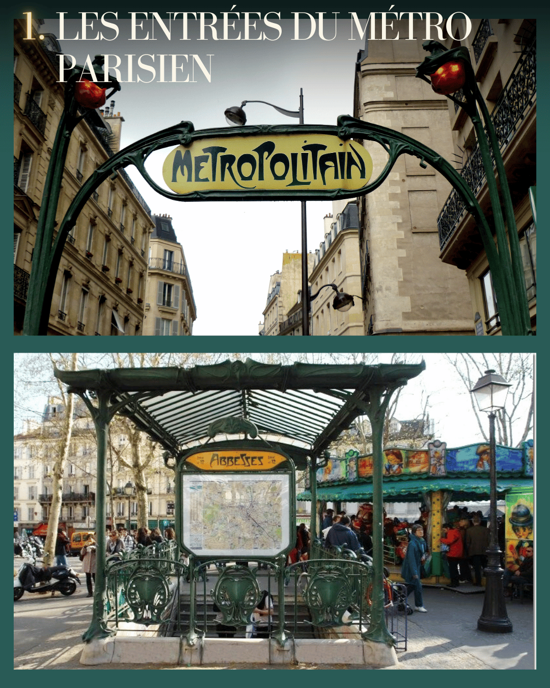 Les oeuvres art nouveau en architecture
