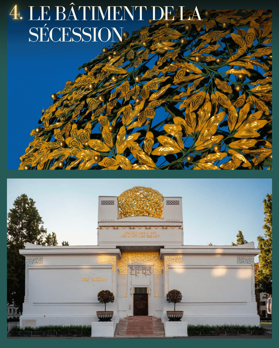 Les oeuvres art nouveau en architecture