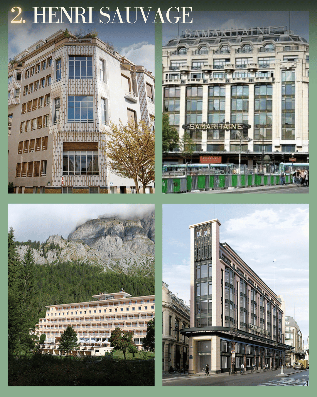Les plus grands architectes Art Nouveau