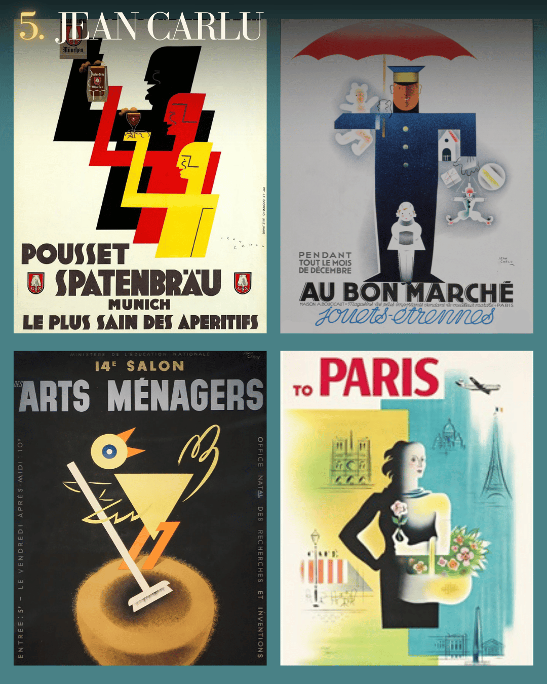 Les plus grands peintres Art Déco