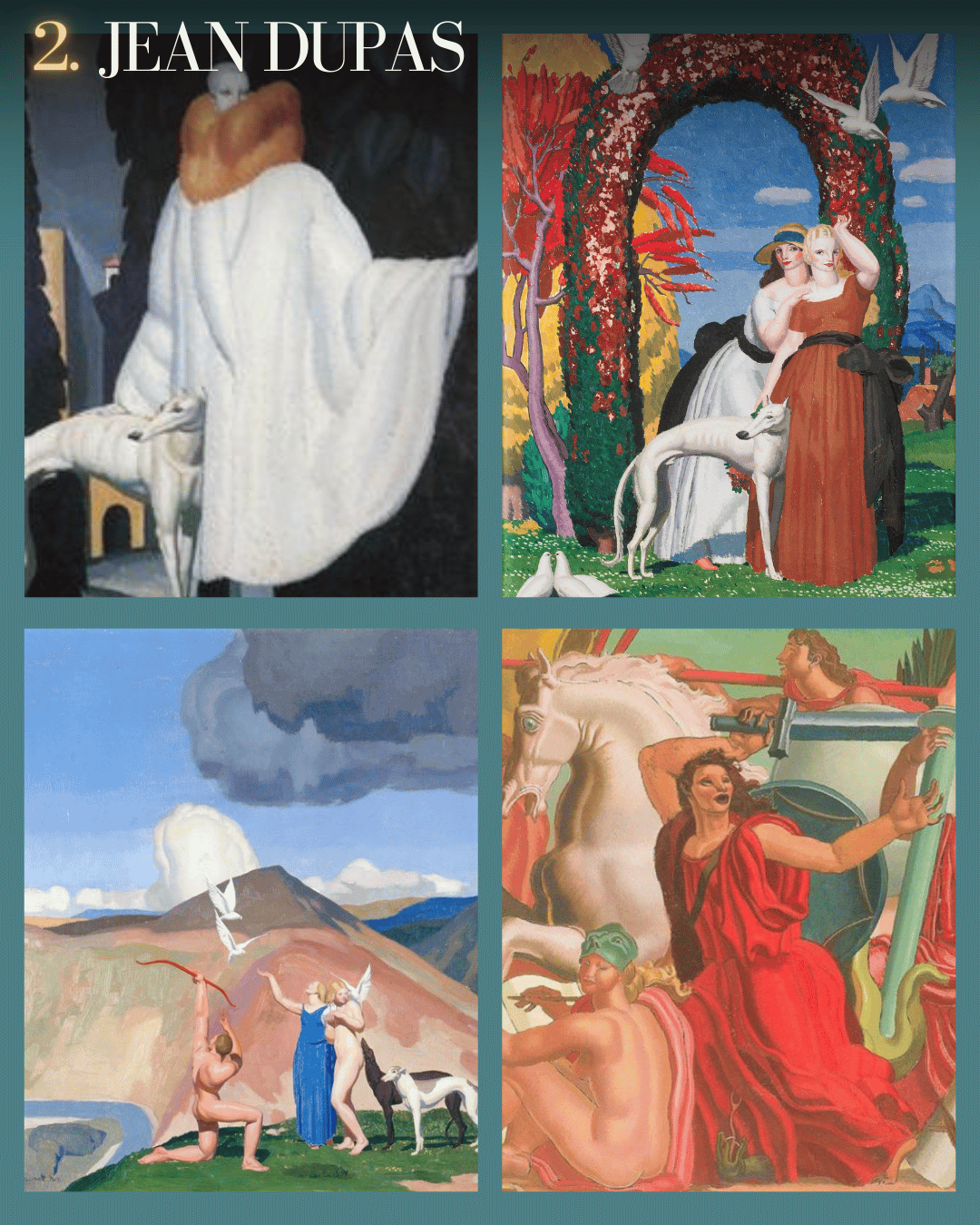 Les plus grands peintres Art Déco