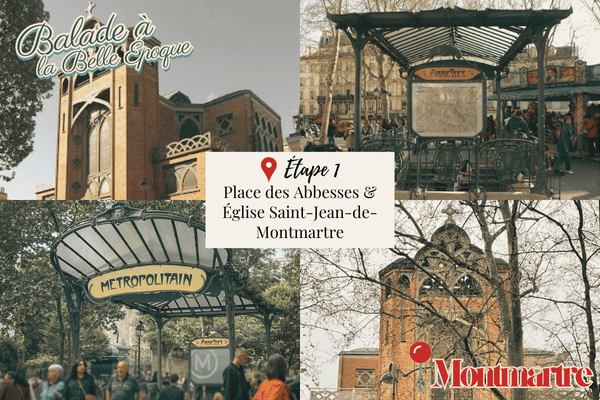 Place des Abbesses & Église Saint-Jean-de-Montmartre
