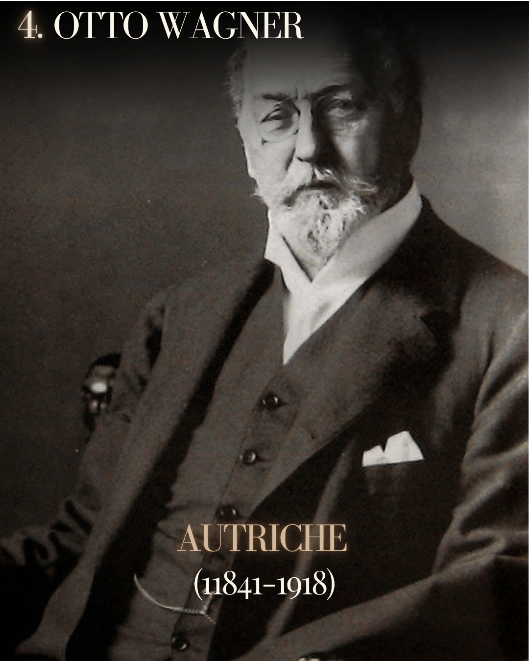 les plus grands architectes art nouveau Otto Wagner