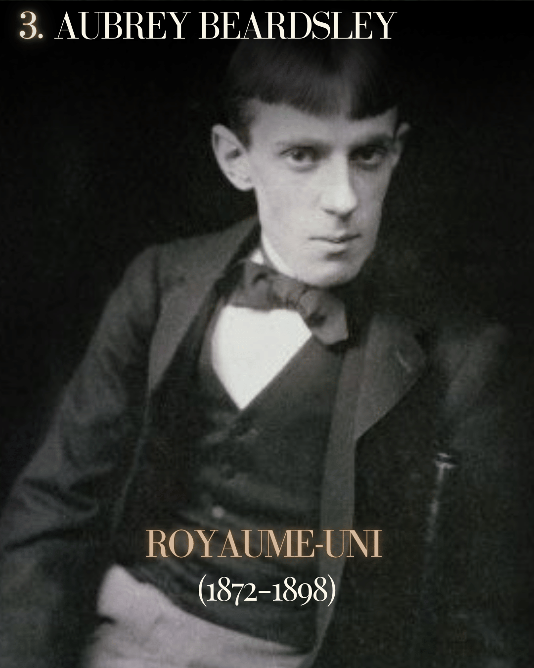 les plus grands peintres art nouveau Aubrey Beardsley