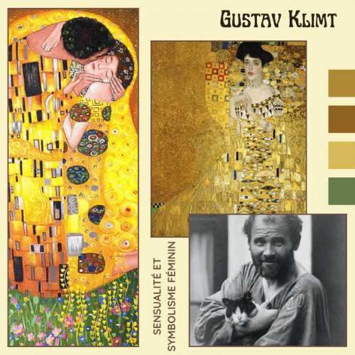 Gustav Klimt - art nouveau - Maison Alfons